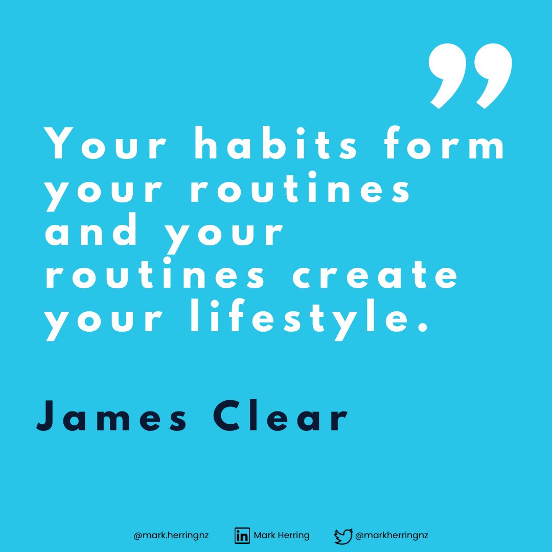 markherringnz's tweet photo. Love James Clear. There’s been a lot of noise about habits over goals this year. It’s been a trend but I like it. Has made a big impact for me. #schoolleadership #edtech #coaching #appleedu #utbpld https://t.co/tvUjWCa2gD