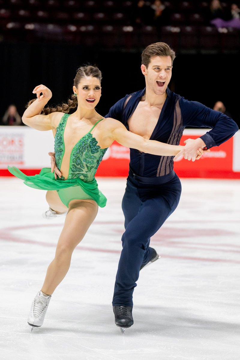 SkateCanada's tweet photo. Laurence Fournier Beaudry &amp; Nikolaj Soerensen brought the 🔥 to finish 1⃣st in the rhythm dance at #CTNats23!

Quelle performance de 🔥 de la part de Laurence Fournier Beaudry &amp; Nikolaj Soerensen lors de la 💃 rhythmique aux #CTNat23! https://t.co/bBfA57nvmS