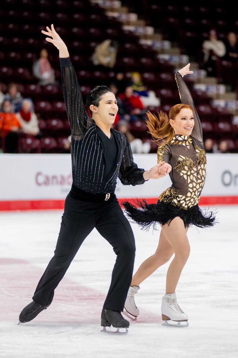 SkateCanada's tweet photo. Senior rhythm dance results / Résultats danse rythmique senior ⤵️

1⃣ - Laurence Fournier Beaudry &amp; Nikolaj Soerensen
2⃣ - Marjorie Lajoie &amp; Zachary Lagha
3⃣ - Marie-Jade Lauriault &amp; Romain Le Gac https://t.co/0oLEVyr0zR