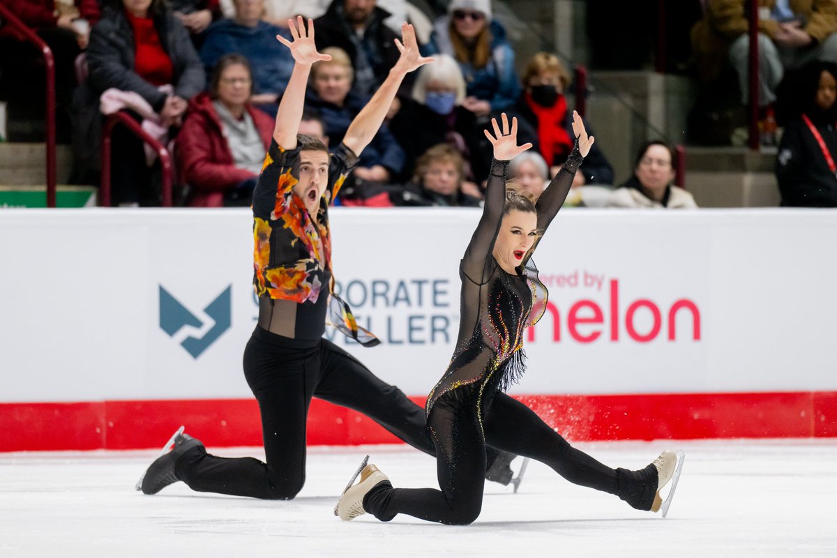 SkateCanada's tweet photo. Senior rhythm dance results / Résultats danse rythmique senior ⤵️

1⃣ - Laurence Fournier Beaudry &amp; Nikolaj Soerensen
2⃣ - Marjorie Lajoie &amp; Zachary Lagha
3⃣ - Marie-Jade Lauriault &amp; Romain Le Gac https://t.co/0oLEVyr0zR