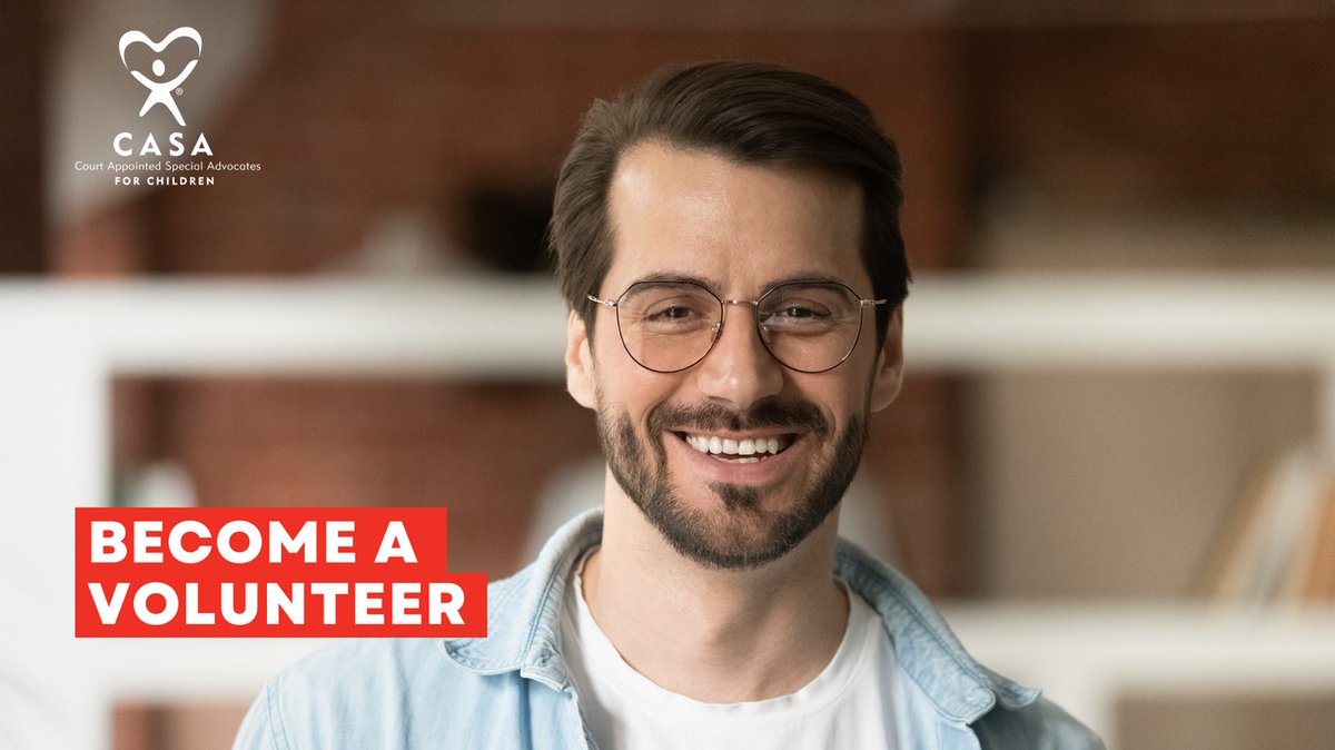 californiacasa's tweet image. Children in foster care with a consistent, positive male role model in their lives have better health, academic, and social outcomes. You can be that positive role model by becoming a CASA volunteer! #HelpFosterYouth #BecomeACasa #CaliforniaCASA californiacasa.org/become-a-casa