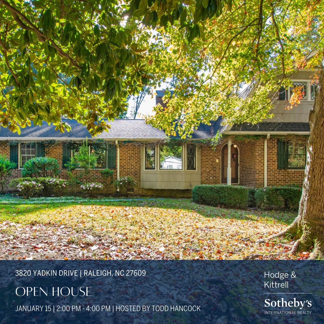 Visit us this weekend at our open houses! 

#SIRcletheglobe #openhouse #raleighrealestate #chapelhillrealestate