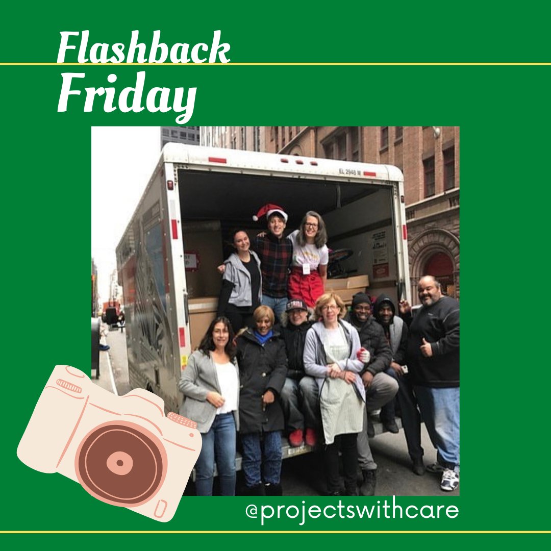 ProjectswCare's tweet photo. #FlashbackFriday going back to 2016!
"Santa doesn't always get around on a sleigh. Sometimes it's via delivery truck through the streets of New York!" π
π
#ProjectsWithCare #StockingsWithCare #Christmas #community #nonprofit #charity https://t.co/iL8KezdyHt