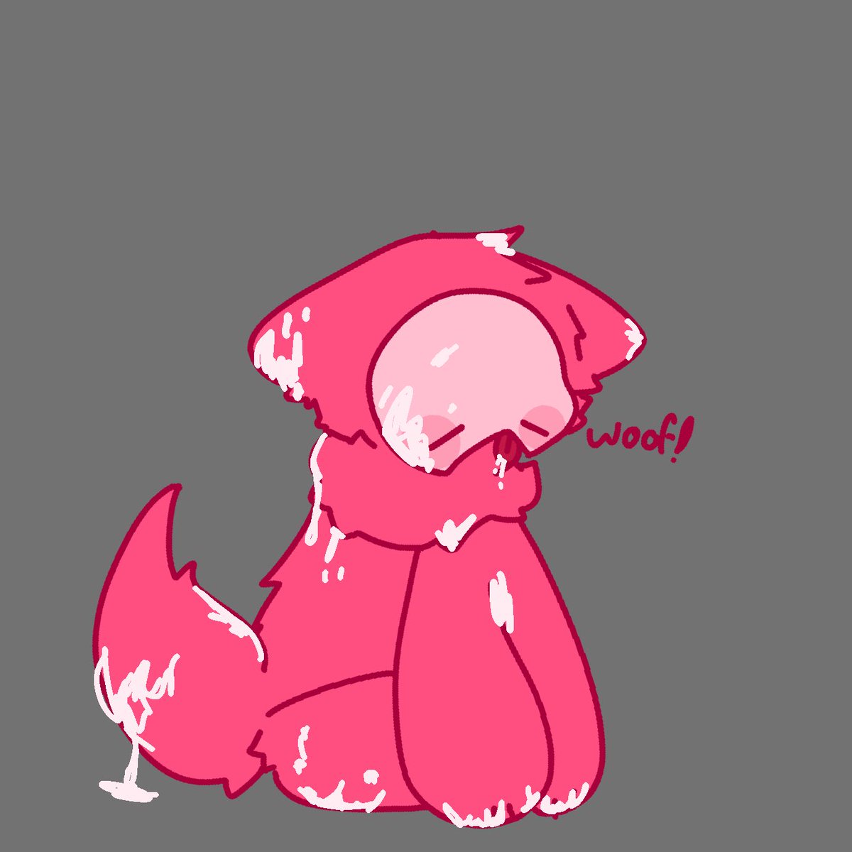 PupMains's tweet photo. slimepup! stop playing with your friends! https://t.co/hiX5CBgJUx