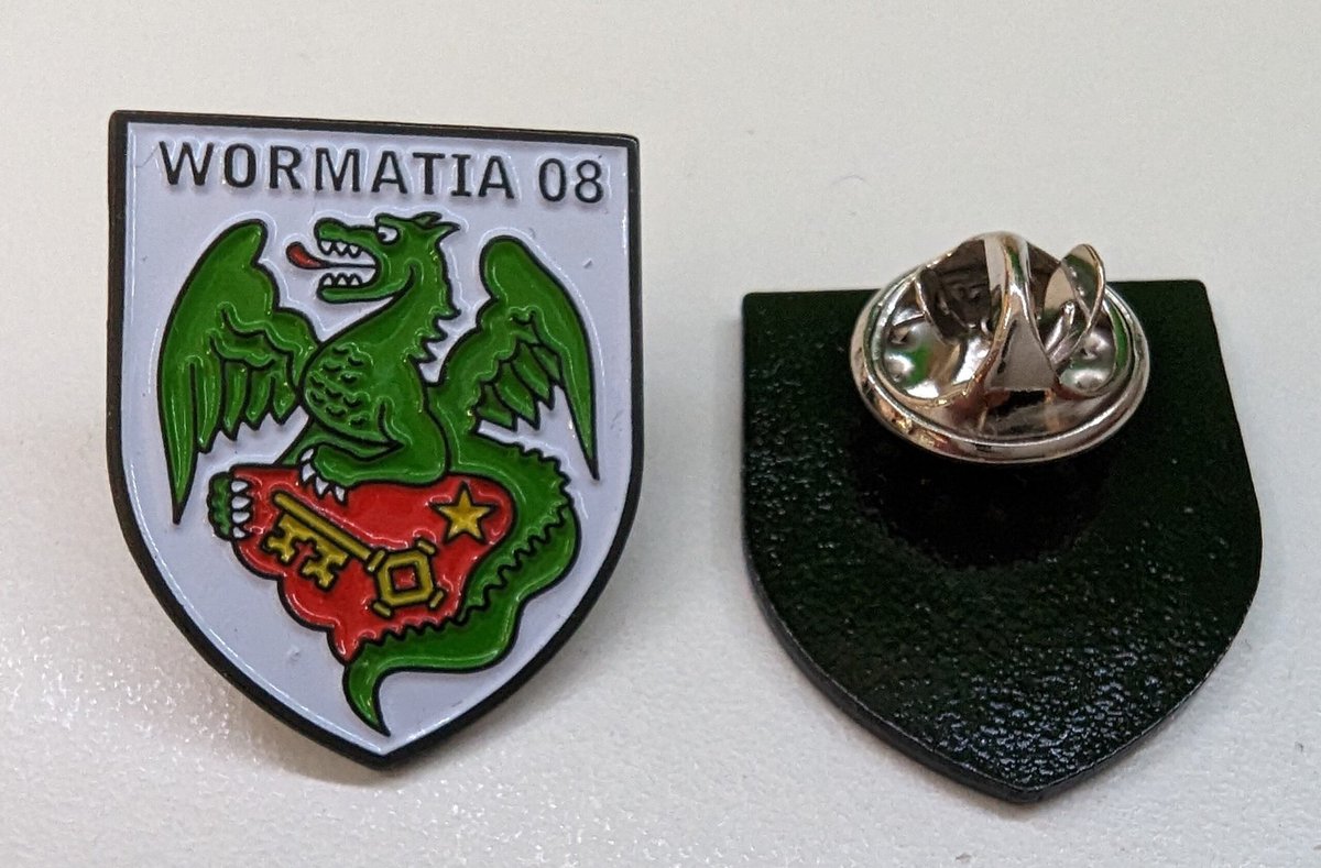 📢 ℂ𝕠𝕞𝕡𝕖𝕥𝕚𝕥𝕚𝕠𝕟 𝕋𝕚𝕞𝕖 📢 𝗪𝗜𝗡 this 𝗣𝗜𝗡! This awesome Wormatia Worms Badge could be yours, as featured in Bundesliga Boxes Batch 24! ✅ 𝗙𝗢𝗟𝗟𝗢𝗪 ✅ 𝗥𝗘𝗧𝗪𝗘𝗘𝗧 1 Prize available. UK delivery only. Competition ends 14/01/23 9pm 🇩🇪