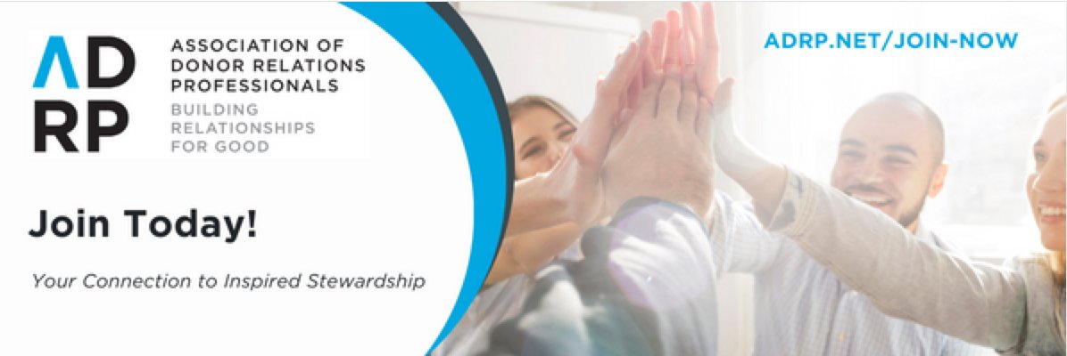 Have you been thinking about an ADRP membership? Learn more about membership benefits and join today! adrp.net/join-now

#ADRP #donorrelations #stewardship #community #membership