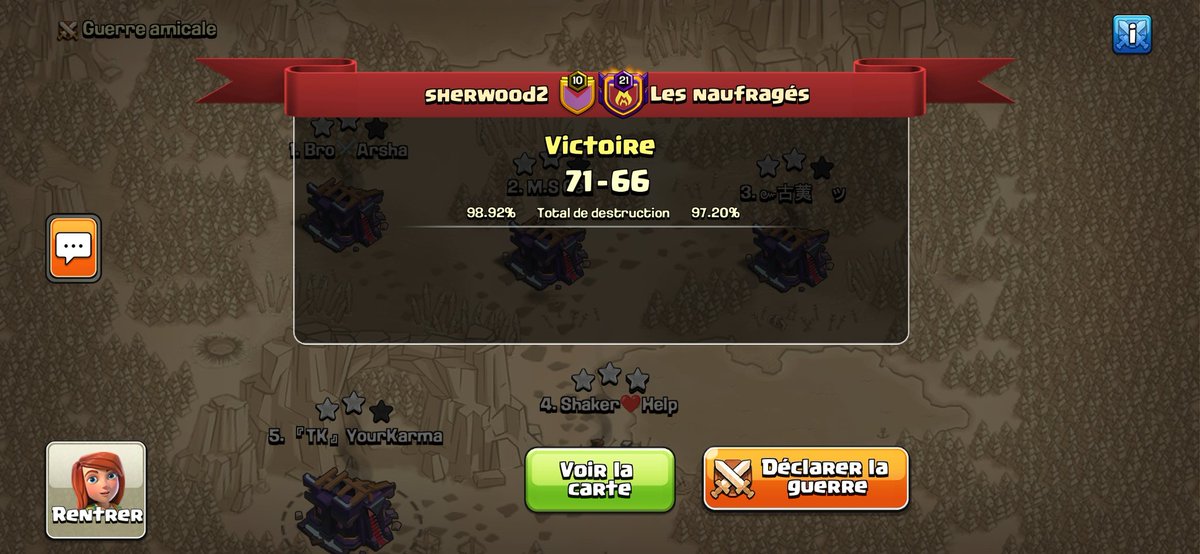 WEEK 1 
MLCW BKL
AGAINST <a href="/naufrages_les/">LesNaufragés🇫🇷</a> gg