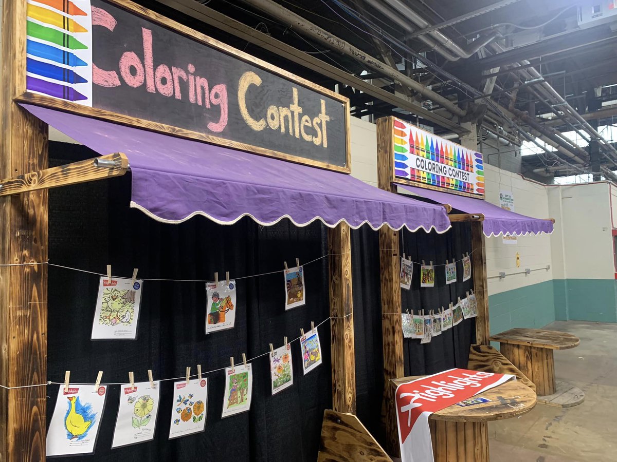 FarmShowComplex's tweet photo. Great art is everywhere, but the BEST art is here at the #PAFarmShow! 🖍️

Congrats to this year's Coloring Contest winners! 

Results: https://t.co/vuMjOmAqi6
More photos: https://t.co/icP1HSSd7B

#RootedInProgress https://t.co/uE6t57ITQe