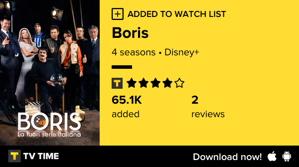 I've just started following Boris tvtime.com/r/2GaWD #tvtime