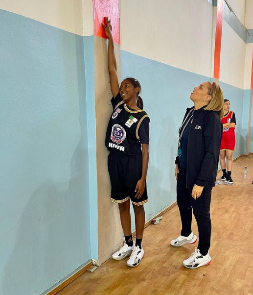 MezahiMaher's tweet photo. In late October, @JColeNC played in the inaugural edition of @theBAL in Rwanda.

An Algerian approached him and told him about a grassroots basketball camp in four Algerian cities. Without hesitating or asking for credit, the rapper sent over 500 pairs of his Puma Dreamer shoes. https://t.co/h59kkZC2En