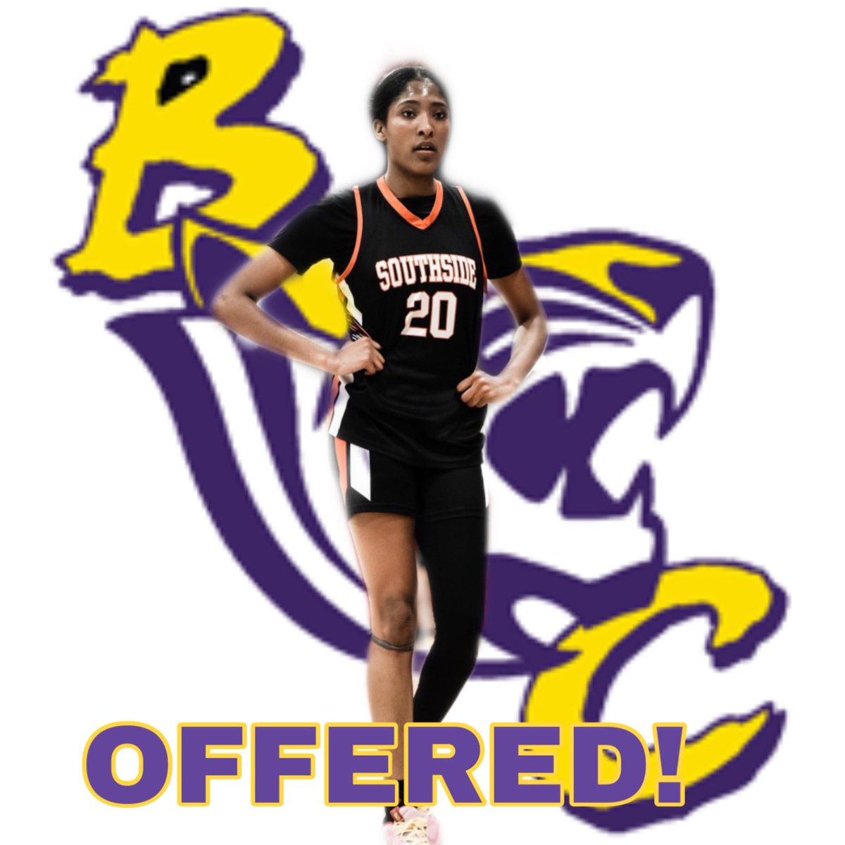 After a great conversation with Coach Hatten . I’m blessed to receive a offer from Benedict College <a href="/Coach_MLParks/">@Coach_MLParks</a> <a href="/SHS_Athletics_/">Southside High School Athletics</a> <a href="/SouthsideWBB/">Southside_WBB</a> <a href="/Coachlancep/">Coach Lance</a> <a href="/BenedictWBB/">Benedict College Women’s Basketball</a>