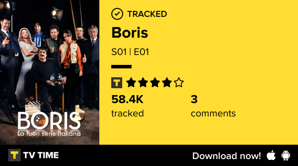 I've just watched episode S01 | E01 of Boris! tvtime.com/r/2GaVH #tvtime