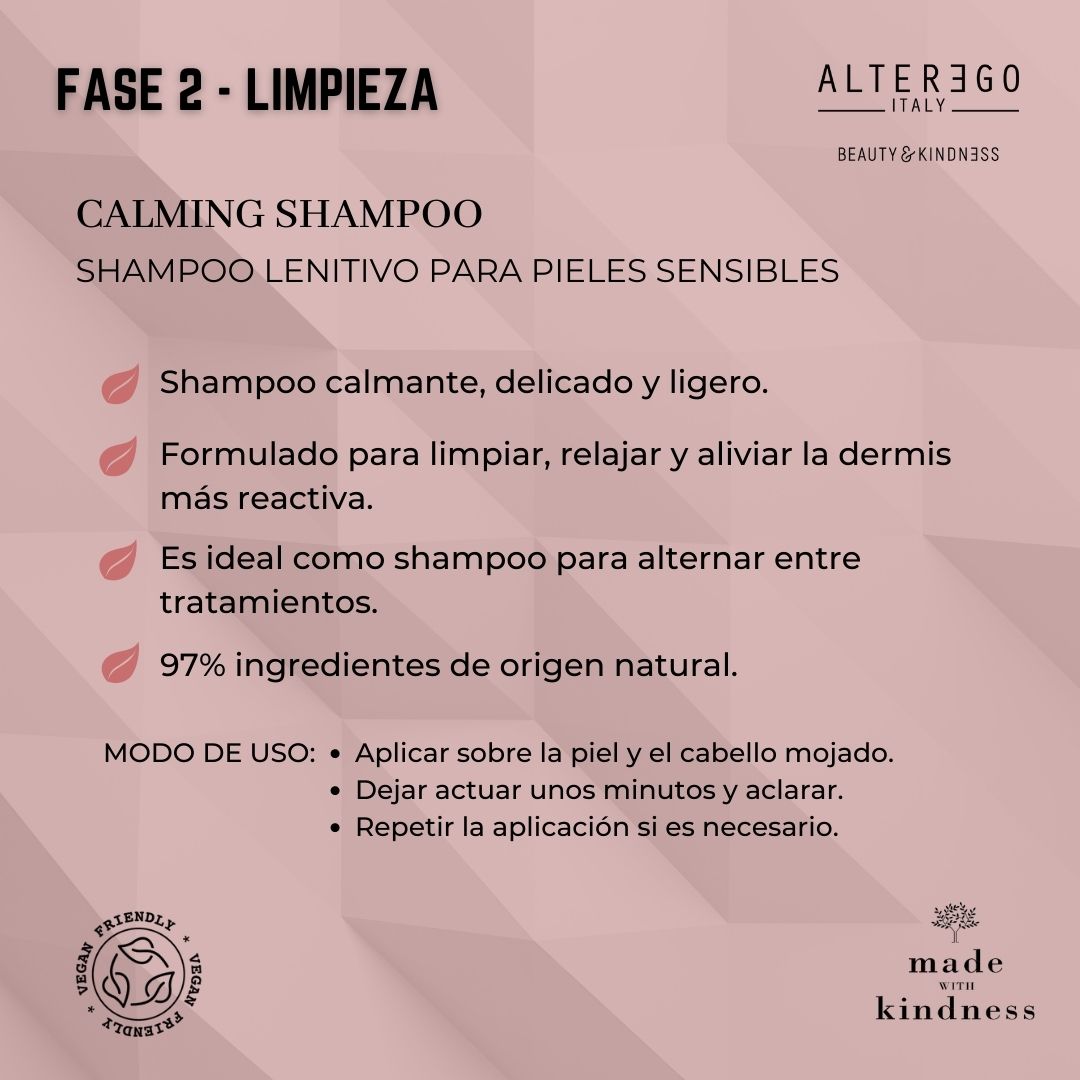 alteregoitalyco's tweet photo. 𝗖𝗔𝗟𝗠𝗜𝗡𝗚 𝗦𝗛𝗔𝗠𝗣𝗢𝗢
Purifica con delicadeza la piel cabelluda respetando su equilibrio. Con un masaje relajante del cuero cabelludo, estimula la renovación celular y elimina las tensiones musculares.
Ofrecemos soluciones prácticas para los problemas de la piel cabelluda https://t.co/tge0skSnum