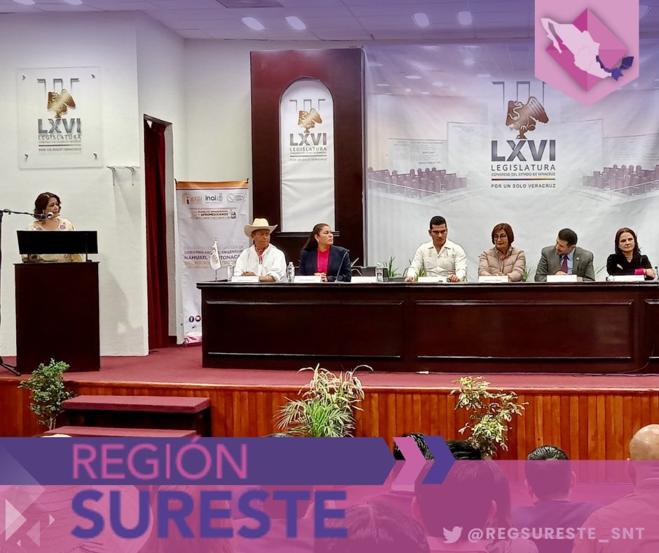 RegSureste_SNT's tweet image. El día de hoy, teniendo como sede el Poder Legislativo del Estado de #Veracruz se realizó la Presentación de la Guía de Gobierno Abierto en lenguas Náhuatl y Totonaca; y del #micrositio "Pueblos Originarios y Afromexicanos", esfuerzo conjunto entre el @INAImexico y el @VERIVAI.