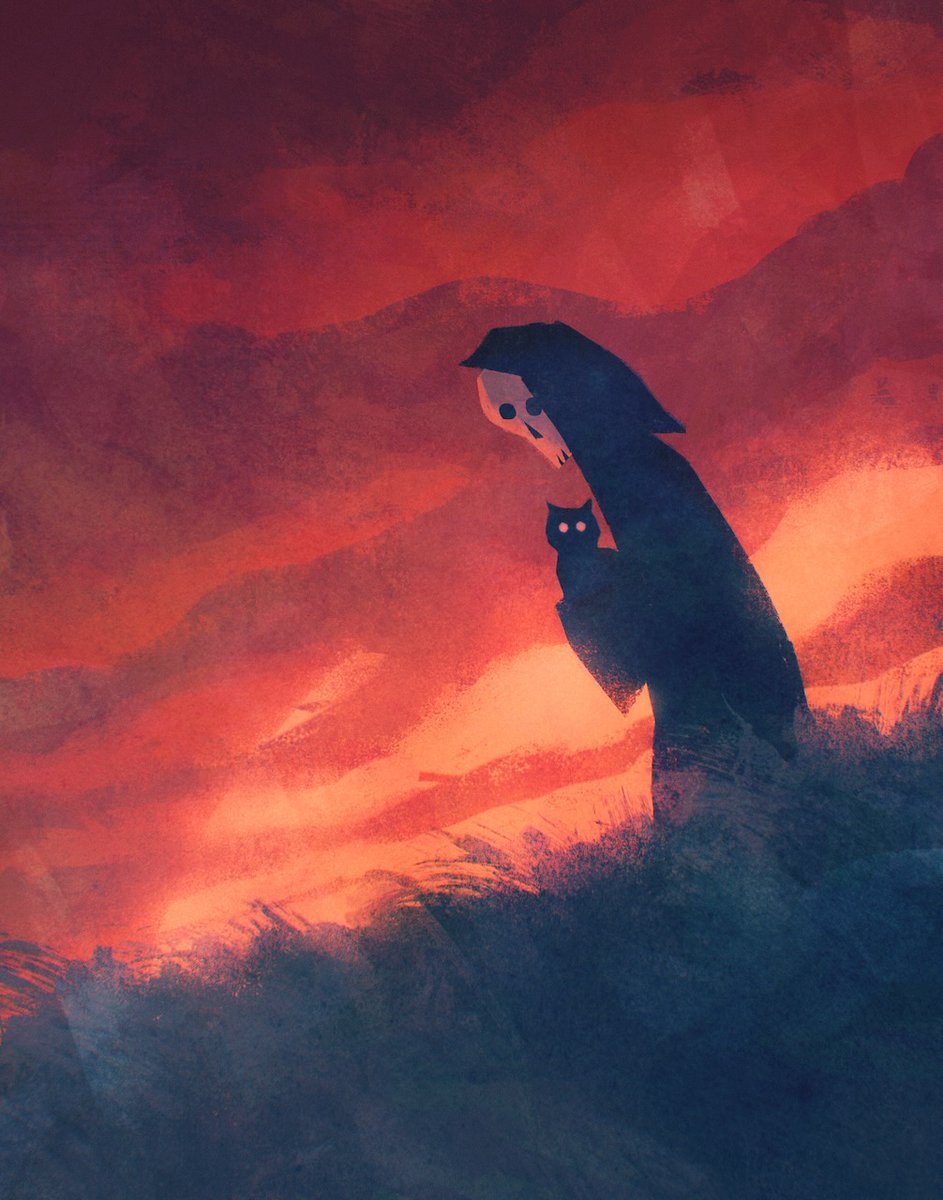 「a select few dead cats switched hands th」|brandon james scottのイラスト