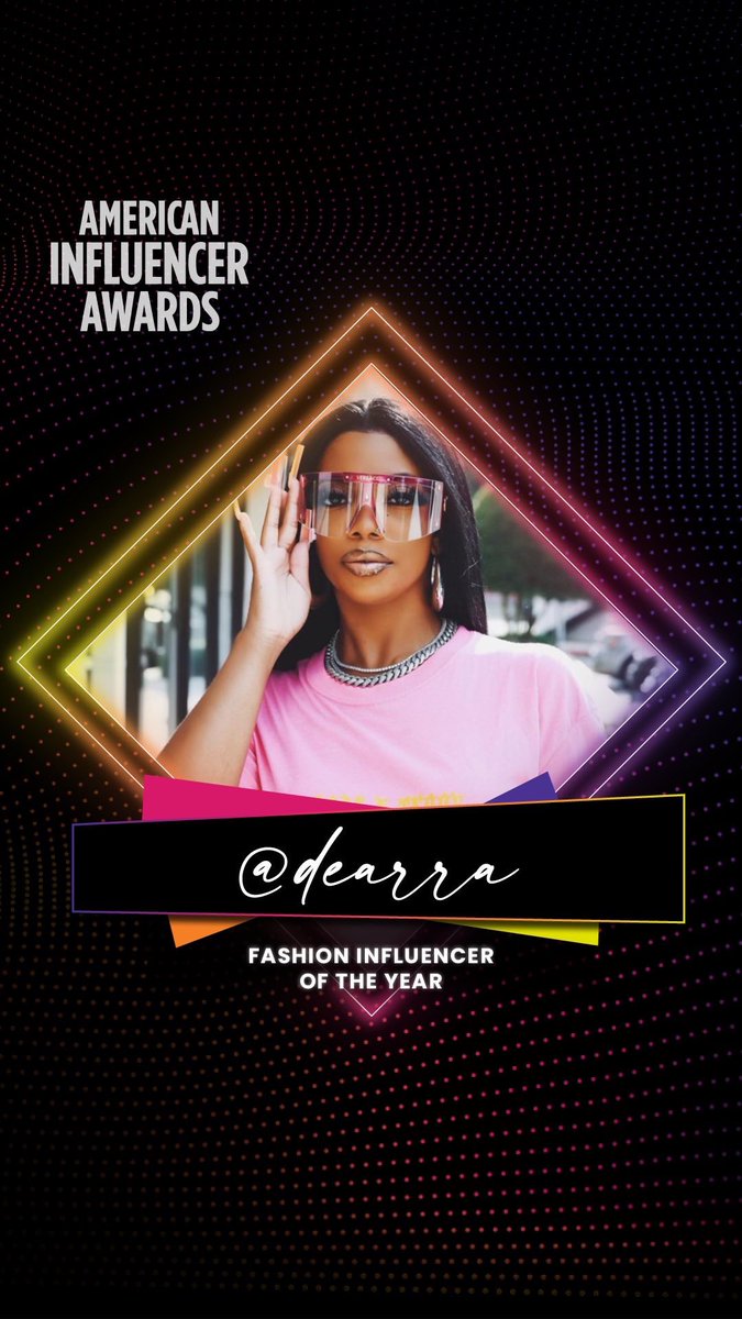 WOW 🤩 🤯 ya girl really just won “Fashion Influencer of the Year”