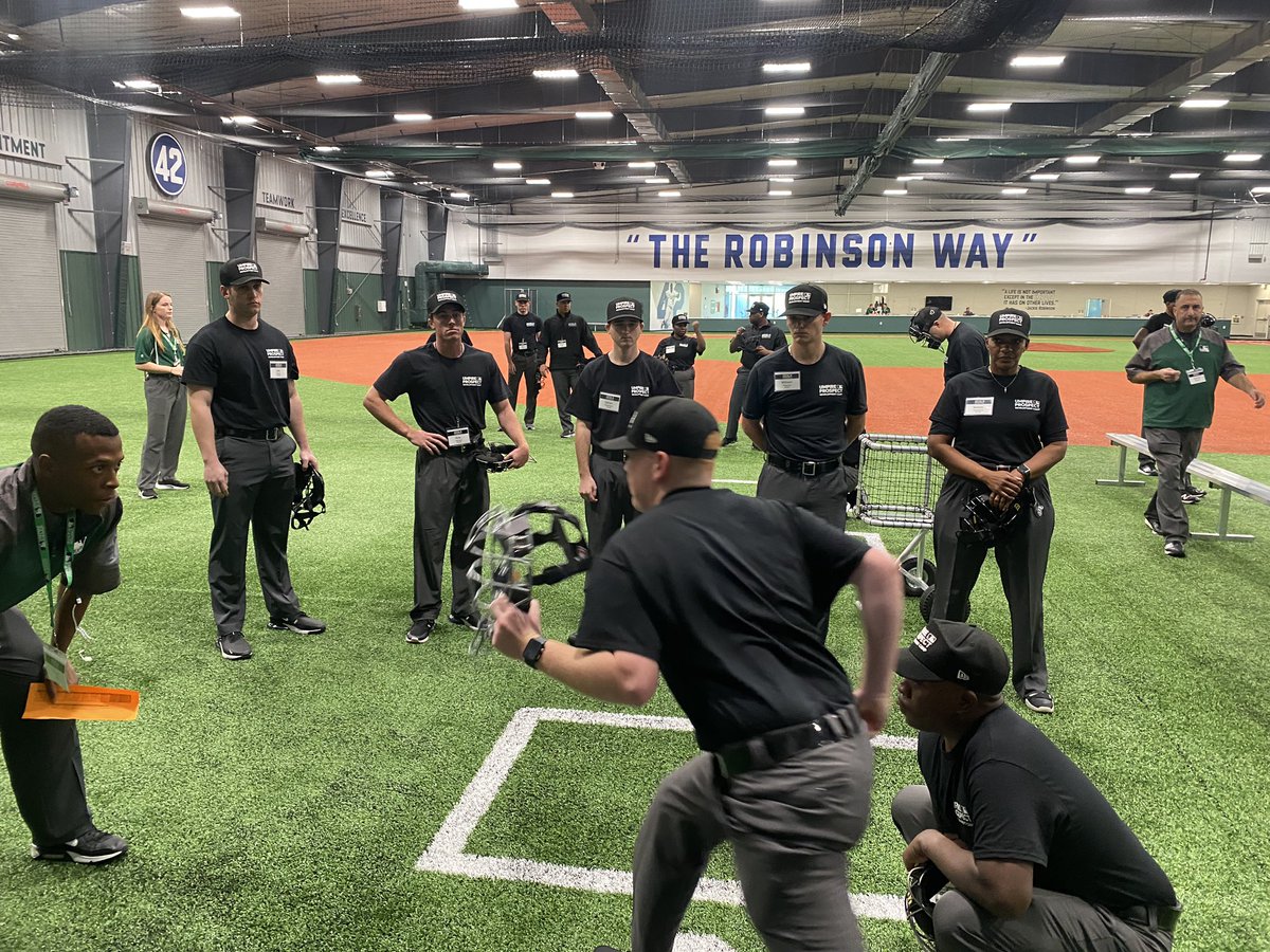 MLB Umpire Camps on Twitter "The state of the art Jackie Robinson