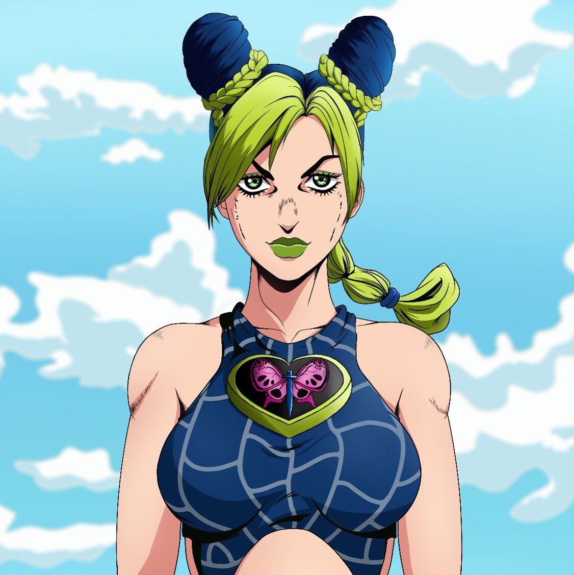 Thetrueone_9's tweet photo. Y’all fuck with jolyne https://t.co/sc9OtWg782