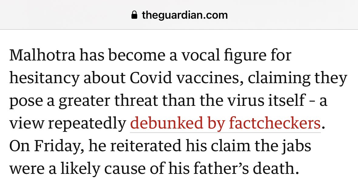OzraeliAvi's tweet photo. They tell us we can't question the narrative because we are not doctors.

Then they dismiss a cardiologist on his expertise even though they're not doctors.

‘Factcheckers’ are WEF owned liars. https://t.co/kHj26i2HCK