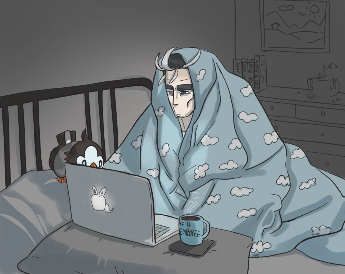 Everyday he gets emails and is so brave about it 
#larrypokemon