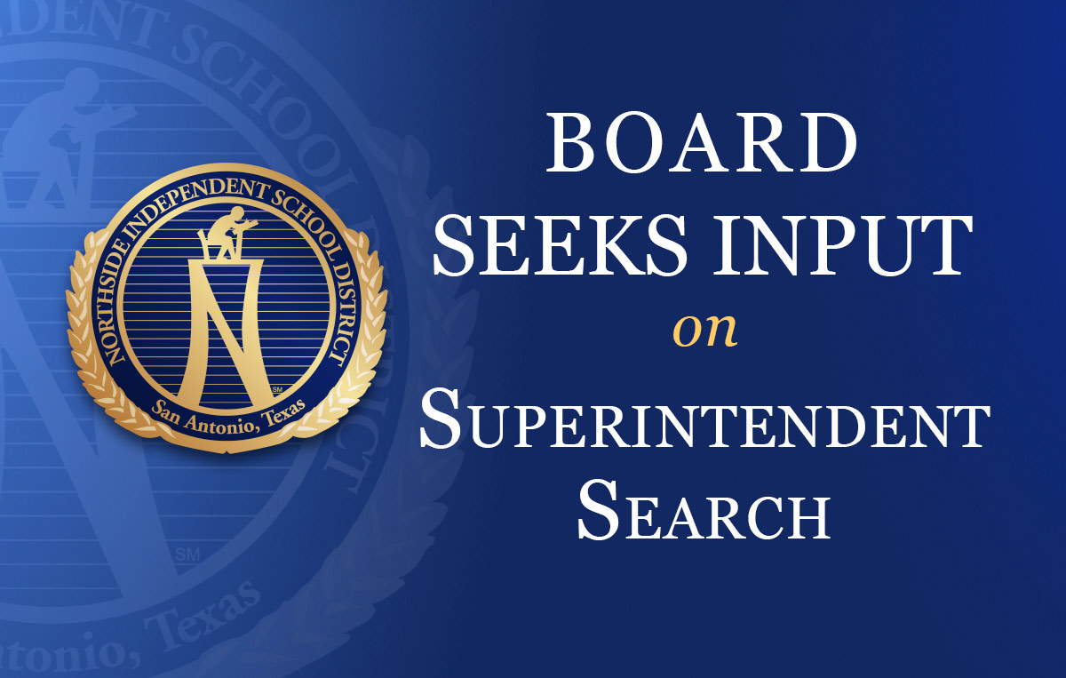 The Board of Trustees has been working diligently towards identifying the best candidate to transition into the position of our next superintendent, and they are seeking input from the entire NISD community by completing the questionnaire linked below. 

 nisd.net/district/super…