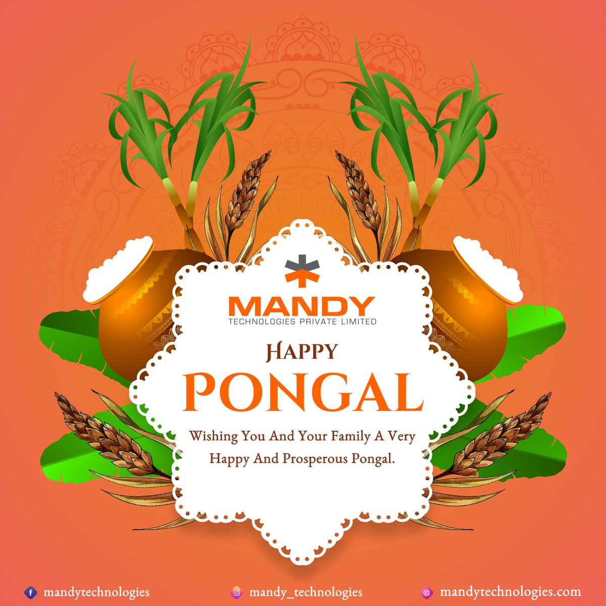 mandytechnology's tweet photo. Happy Pongal!!
இனிய தை திருநாள்
வாழ்த்துக்கள்🌞✨

#mandytechnologies #vitalIndia #happypongal https://t.co/DNkBs3tOPa