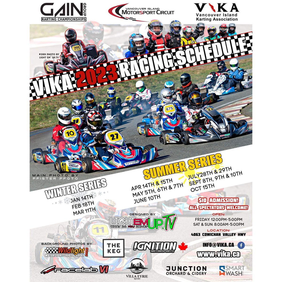 Joanieg88's tweet image. It’s finally here!  Tomorrow, Saturday, January 14th is our first race of 2023!  Come on out and see the fastest growing motor sport on the island.  A family friendly event with racers of all ages.  All spectators welcome! #VIKA #VIMC #karting #racing #VancouverIsland #Cowichan