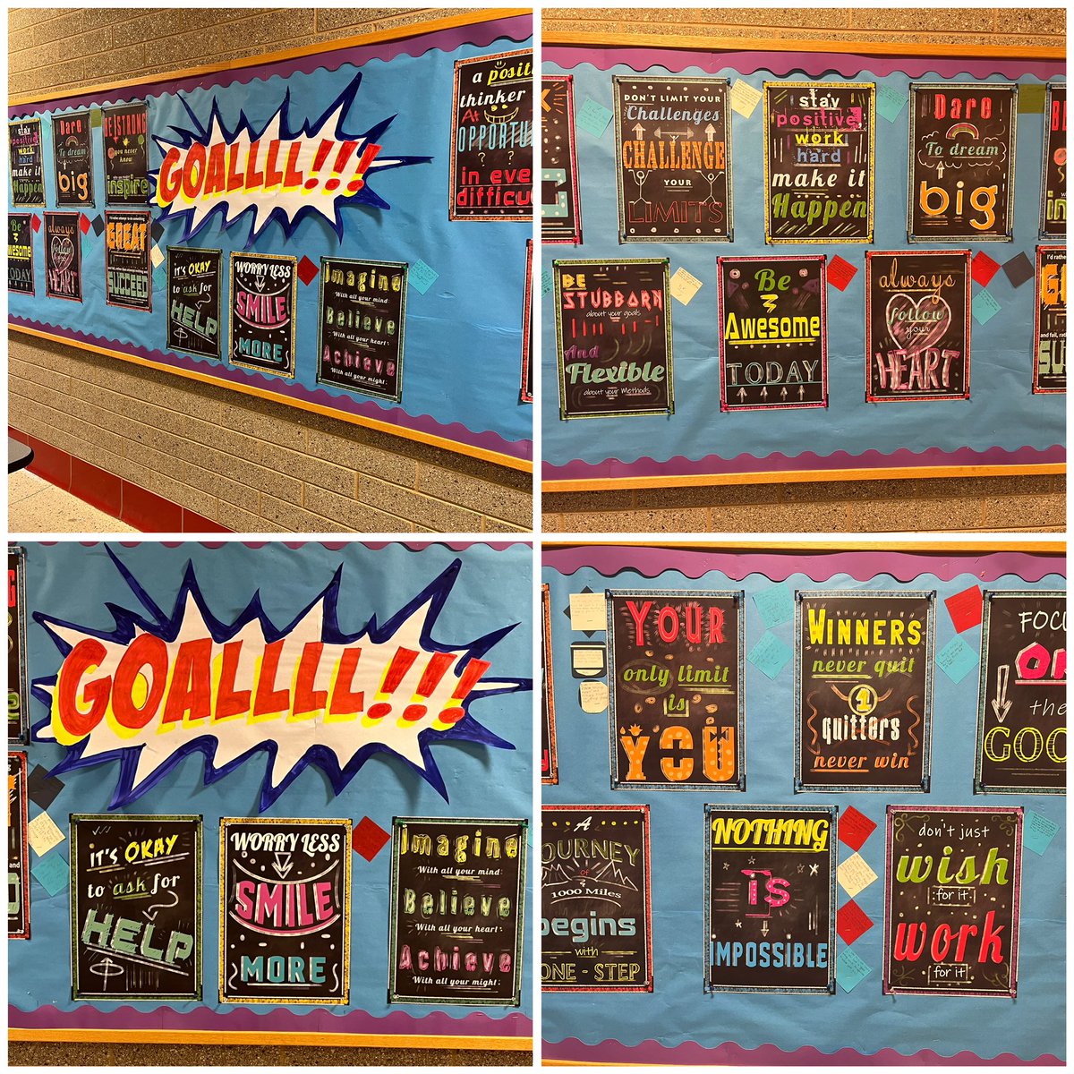 Resonating Goals. Which phase resonates with you, to get you through the next 6 months of school?#APMAbulldogs, #CPS