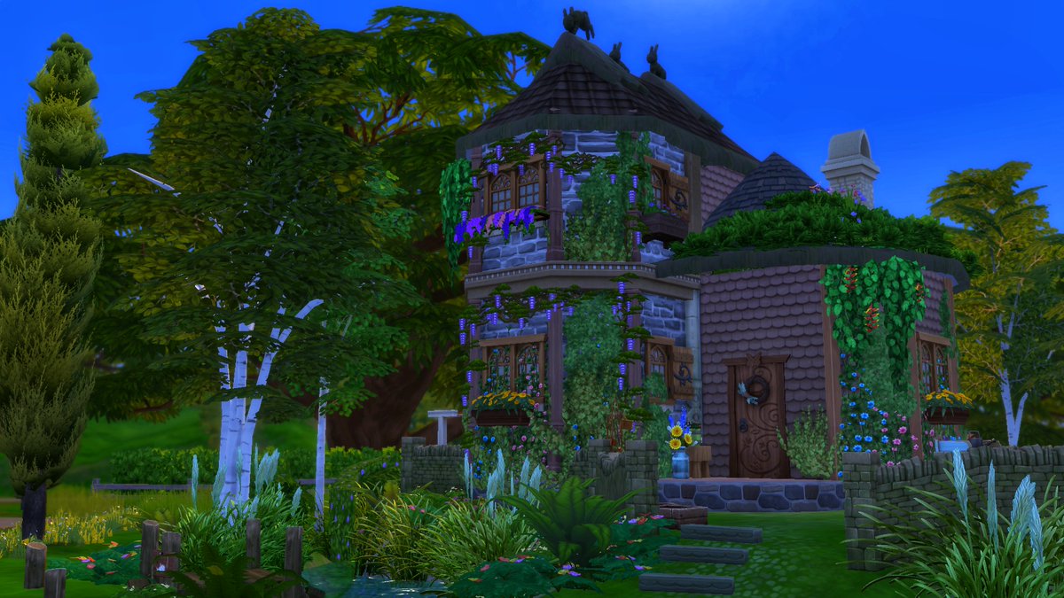d_black_mooncat's tweet photo. Hi I want to show you the fantasy house of a young doctor⚕. If you wanted to play as an herbalist, this is the perfect home for you😉.
#sims #sims4 #sims4NoCC #sims4hous #Simsbuilding #ShowUsYourBuilds 
https://t.co/w0m8BylyRD https://t.co/TNHXw365o2