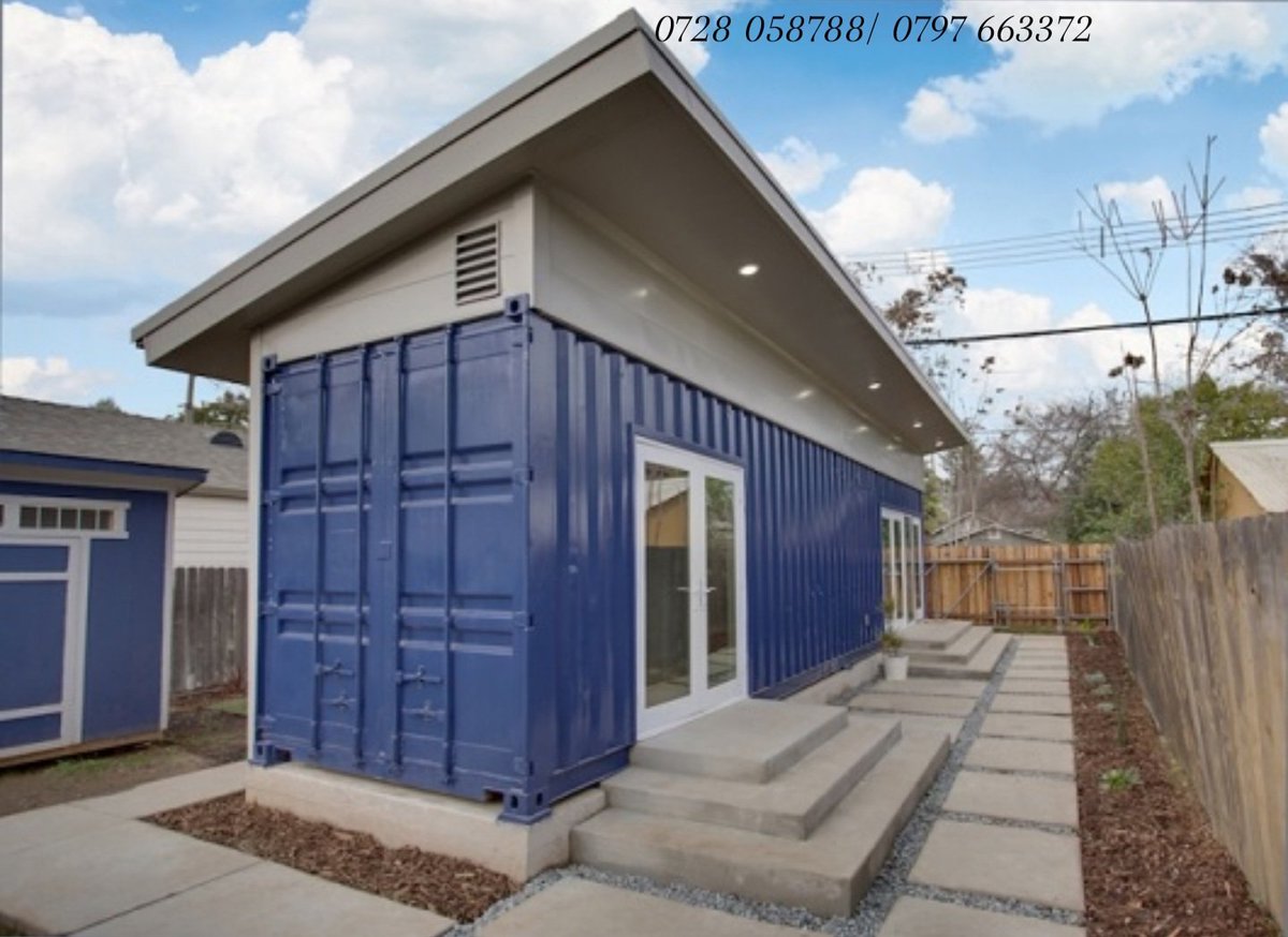 containerskenya's tweet photo. FABRICATION OF SHIPPING CONTAINERS INTO FUNCTIONAL SPACES.
๐ง admin@containerskenya.com
๐ 0728 058788/ 0797 663372
#containerliving #containerskenya https://t.co/JFiwPRBQ4g