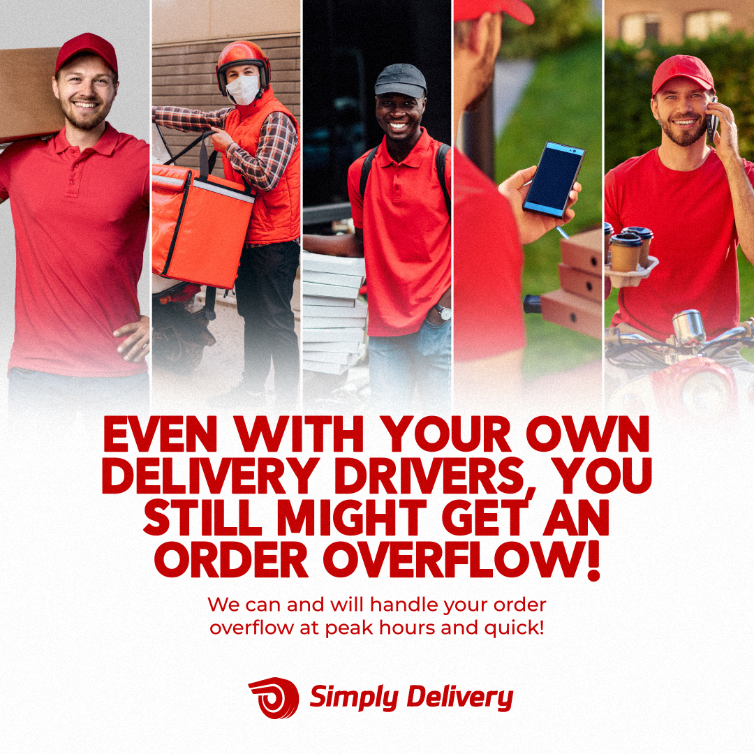 Simply_Delivery's tweet photo. Are you struggling with overflow orders? 🤔
We are here to help!

During busy times, we can and will quickly handle any excess orders! 👊

Contact us today for more info! 

➡️ Learn more at: https://t.co/YEuRXF1yXm

👉 Sign up today: https://t.co/51NDIAtQXl 

#business #alberta https://t.co/XbraBxxIF7