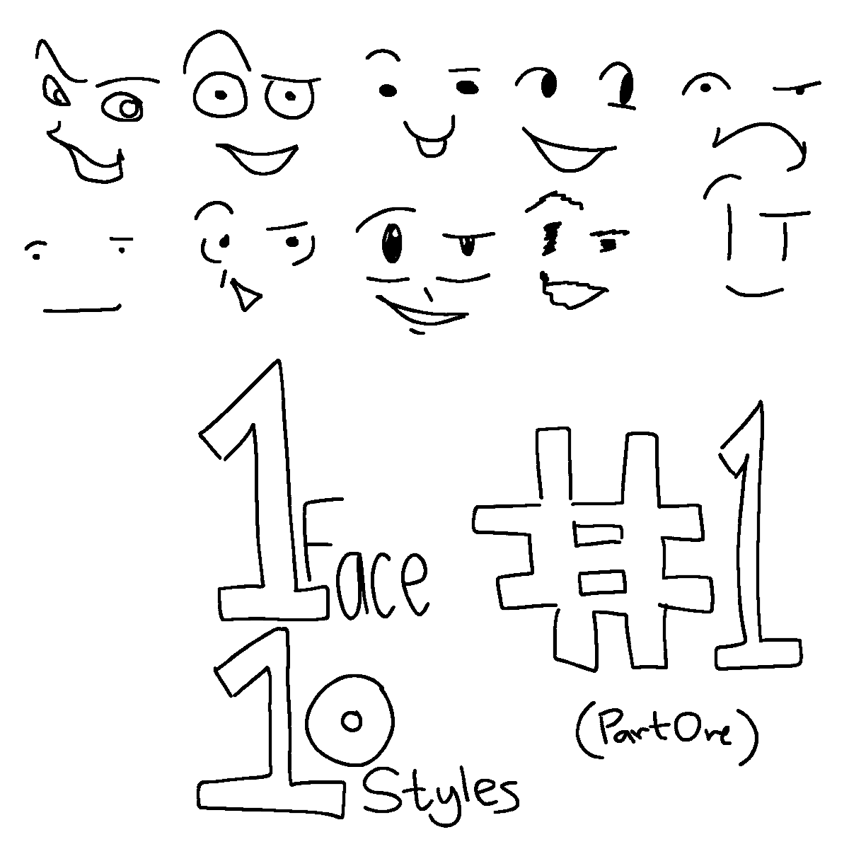 1Face 10 Styles #1