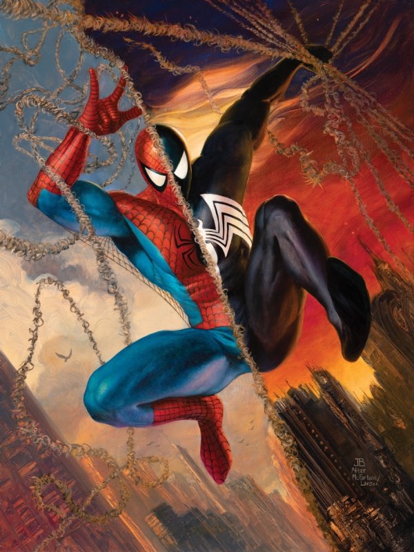 RT @REAL_EARTH_9811: Spider-Man by Julie Bell https://t.co/I4Lz2XhzfB