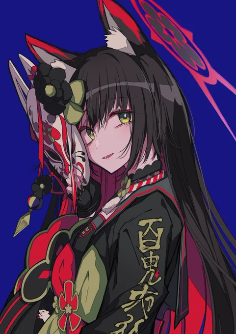 狐坂ワカモ#ブルアカ 