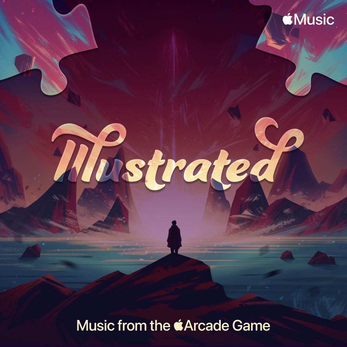 Several months back, 10 of us worked together in writing 7+ 𝘩𝘰𝘶𝘳𝘴 of original music for Illustrated - ethereal, vast, ambient, unique - every creator brought their own touch for the game's music backdrop.

• Game: apple.co/-Illustrated
• Album: music.apple.com/us/album/illus…