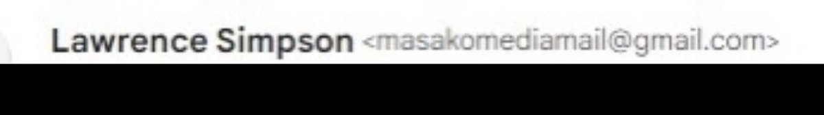 MasakoX's tweet photo. To anyone who may receive an email from this address, this is NOT my official email. Please report to Google ASAP. Whoever this is is impersonating me. https://t.co/6gZbtiHWfe