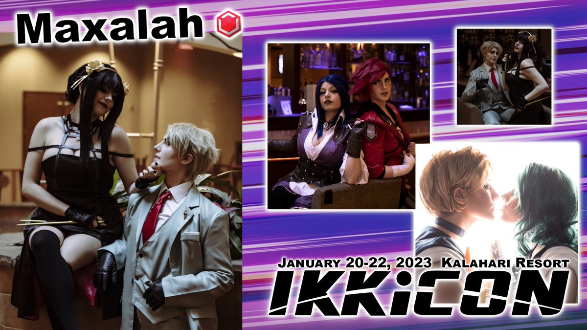 We are excited to announce our cosplay guests for IKKiCON!
Please join us in welcoming Nicoolinn, Luck of the Lion, Ivy Divine, and Maxalah to the event!

#animeconvention #cosplaycontest #cosplayguest #cosplayevent #anime #gaming #ikkicon