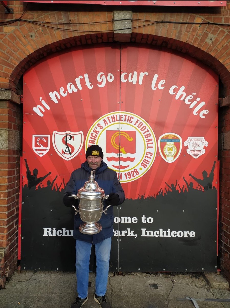 So sad to hear of the passing of <a href="/stpatsfc/">St Patrick's Athletic FC</a> Richmond Park groundsman Anto Maguire. Gone too soon. Such pride in his work and ensuring that our pitch was amongst the best anywhere. Ar dheis de go raibh a anam