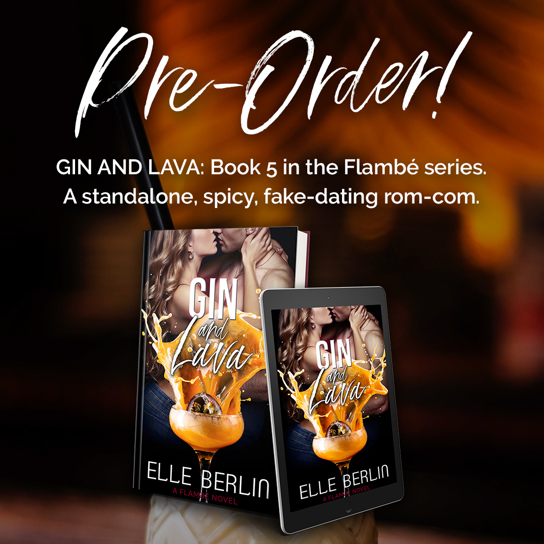 Pre-Order my spicy, standalone, fake-dating rom-com GIN AND LAVA now! Link in bi-o. 

#romanticcomedy #romcom #romcoms #romcombooks #romanticcomedybook #romanticomedybooks #contemporaryromance #contemporaryromancereads #contemporaryromanceauthor #contemporaryromancebooks #fakedat
