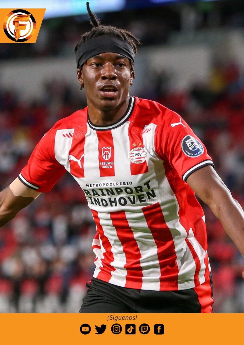 Fichajes Web (@fichajes_web) on Twitter photo ‼️NOTICIA‼️
El #Chelsea está en conversaciones con #PSV Eindhoven por el futbolista inglés Noni #Madueke. La oferta de los ‘blues’ ronda los 30 millones, según <a href="/RikElfrink/">Rik Elfrink</a> El club neerlandés está dispuesto a venderlo, pero con sus condiciones.
🔗 fichajesweb.es ‼️NOTICIA‼️
El #Chelsea está en conversaciones con #PSV Eindhoven por el futbolista inglés Noni #Madueke. La oferta de los ‘blues’ ronda los 30 millones, según <a href="/RikElfrink/">Rik Elfrink</a> El club neerlandés está dispuesto a venderlo, pero con sus condiciones.
🔗 fichajesweb.es