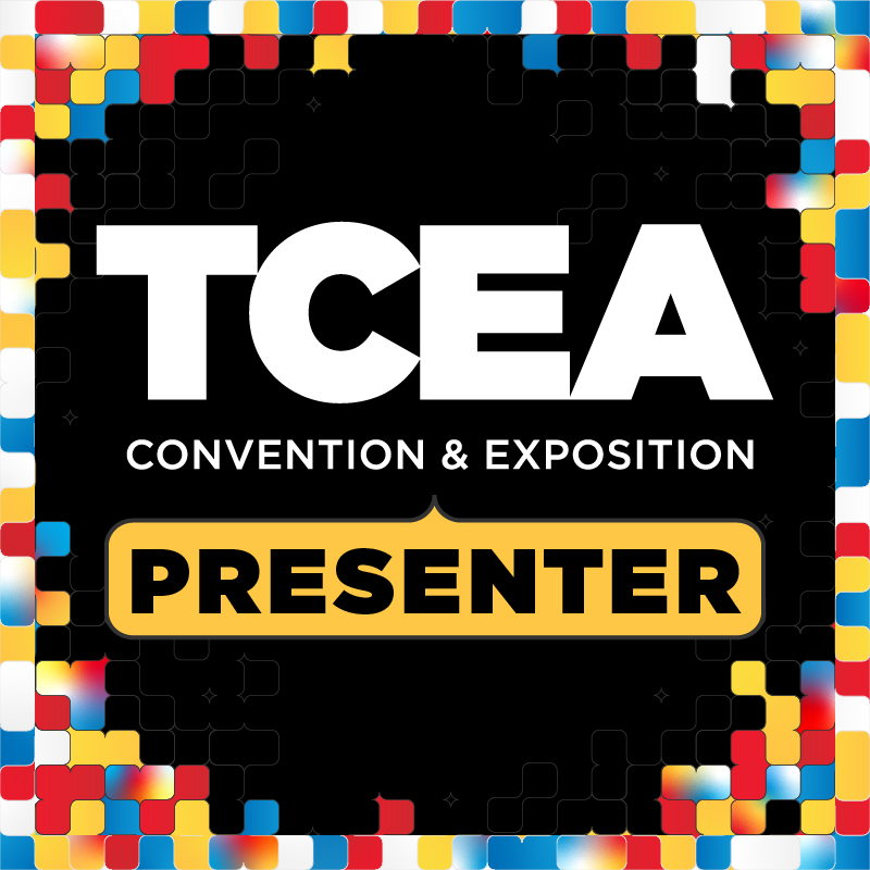 I am presenting at the TCEA Convention & Exposition
✅Leveraging Strategically with Vision and Innovative Change (TCEA Recommended Session - CTOs)
✅Use Game-based Templates to Design and Implement Game-Based Learning (TCEA Recommended Session - G/T) #MIEExpert #MIEFellow #TCEA