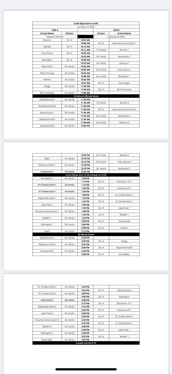 We are SOOOO excited to host tomorrow !!!! We would love to see you all come out to support us at home!! JV is dancing at 10:56 and Varsity is dancing at 3:56!  

Can’t come in person? Check out our live stream!! 

youtu.be/29MnhuCHWFA

<a href="/sehssports/">SEHS Storm Athletics</a> <a href="/sToRm_NaTiOn1/">SEHS Storm Nation</a>