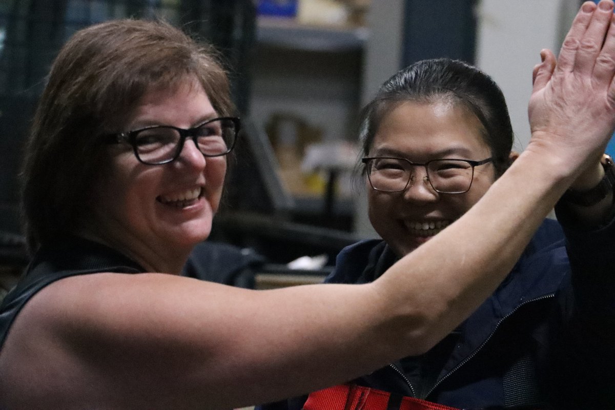 There were only smiles in the Division Office garage as <a href="/FMPSDOM/">FMPSDO&M</a> &amp; <a href="/FMPSDTech/">Tech Dept FMPSD</a> teamed up this afternoon to complete their EWP training on brand-new platform lifts!

<a href="/annaleeskinner/">Annalee Nutter</a> 
#YMM #RMWB #FMPSD