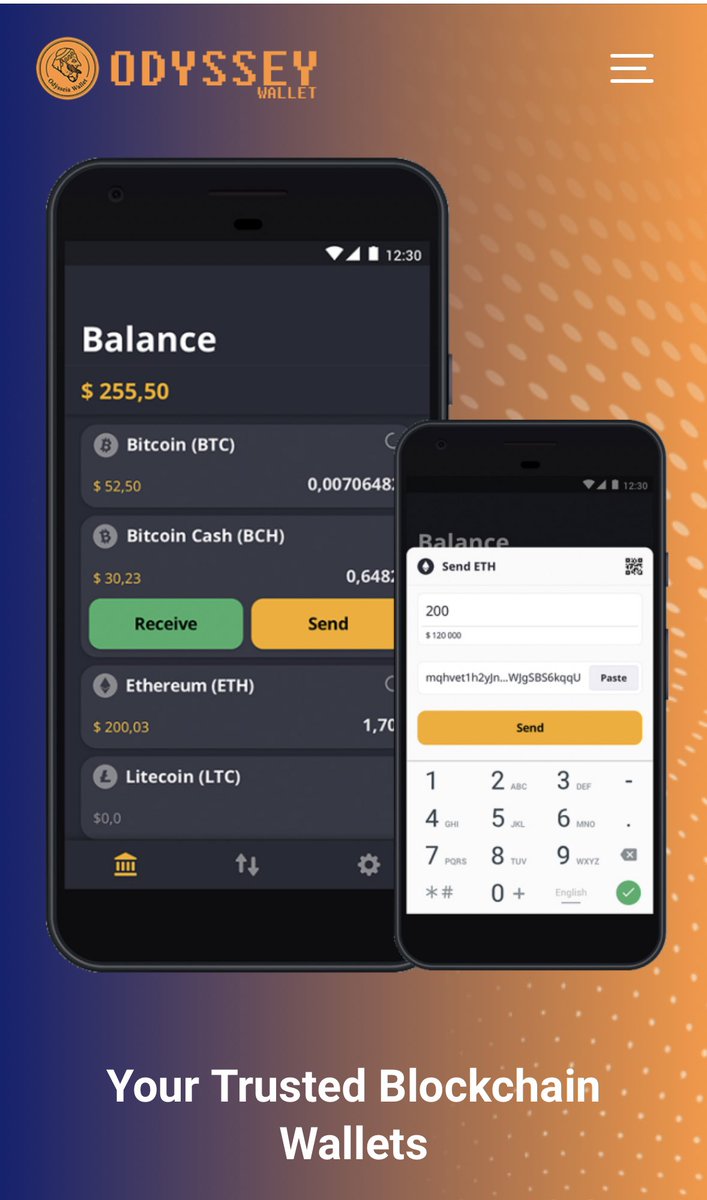 OdysseyWallet's tweet photo. Transfer will be easy for every new here. You can use your telegram account to create your own wallet address, whatever you want to send ⚙️
#BSC #Web3 #Wallte https://t.co/E7rx6gQsDh
