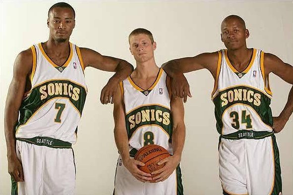 SeattleSonics's tweet photo. Name your favorite Sonics trio https://t.co/02EgOnHvJ6