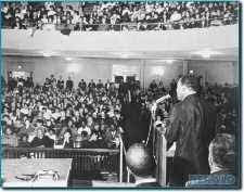 RVC_SSMS's tweet photo. Today SSMS recognized the historic accomplishments of Dr. Martin Luther King, Jr. during a schoolwide assembly.  Ten of our students spoke on the same stage where Dr. King spoke in 1968.  SSMS students spoke with bravery, conviction, and excellence!  #GameOnRVC #SSMScentennial https://t.co/zuGwgKB9st