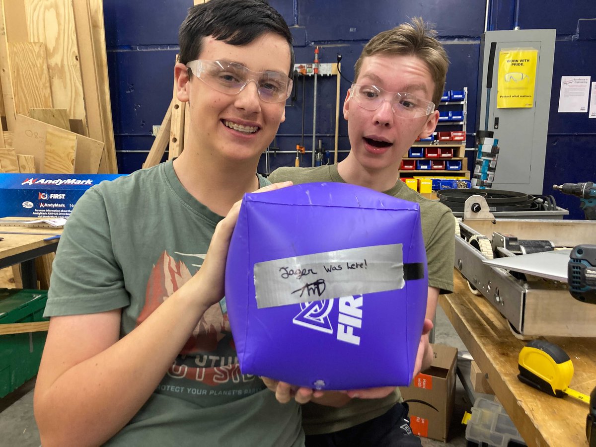 FIRST Team 3926 (@mparobotics) on Twitter photo One week into build season and we already popped one of the game pieces. Excellent job guys. One week into build season and we already popped one of the game pieces. Excellent job guys.