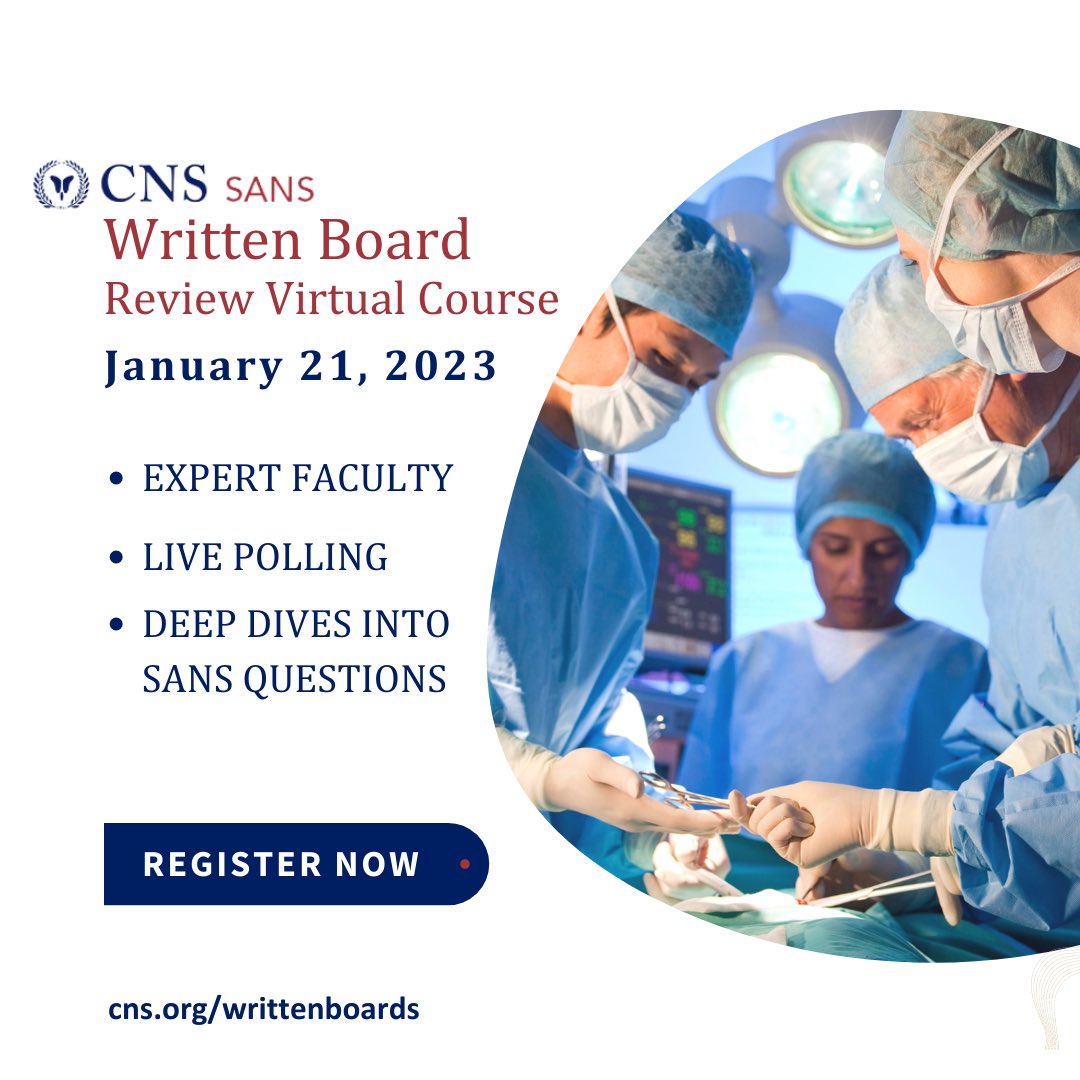 Khoi Than (@khoithanmd) on Twitter photo #Neurosurgery residents! The <a href="/CNS_Update/">CNS</a> written boards course is next week. Have you registered? cns.org/meetings-detai… #Neurosurgery residents! The <a href="/CNS_Update/">CNS</a> written boards course is next week. Have you registered? cns.org/meetings-detai…