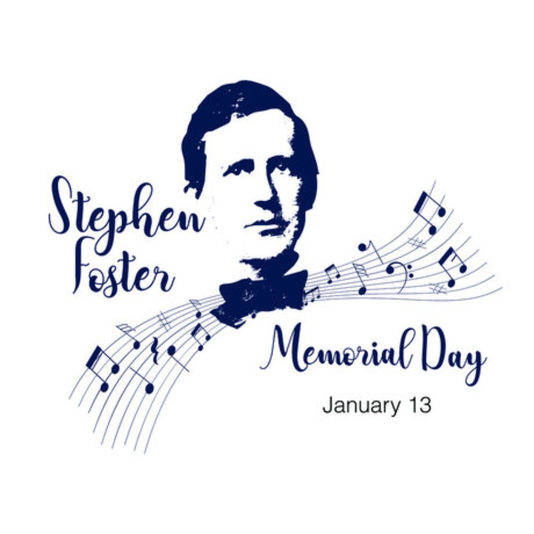 Stephen Foster Memorial Day on January 13th commemorates the music of the man who composed hundreds of America's first popular songs. 

#StephenFosterMemorialDay    #StephenFoster    #Holiday    #January13th
#westorangenj #maplewoodnj #southorangenj #montclairnj