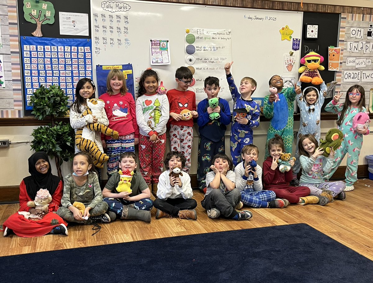 Pajamas &amp; stuffed friends for an extra “Fun Friday!” <a href="/gecdsbmariners/">Marlborough P.S.</a>